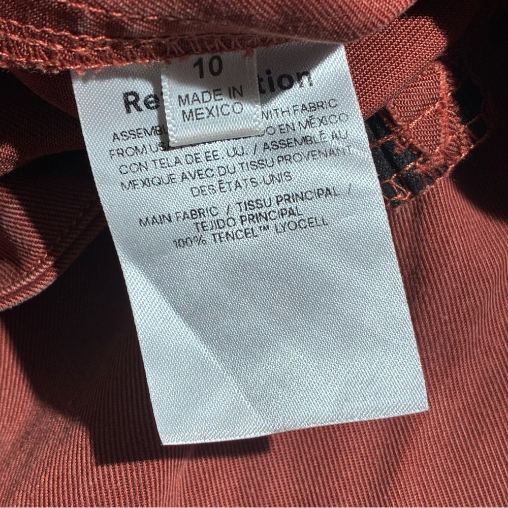 Reformation Mason Pants in Oxide - Picture 6 of 6